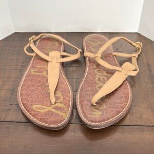 Sam Edelman Tan Strappy Sandals